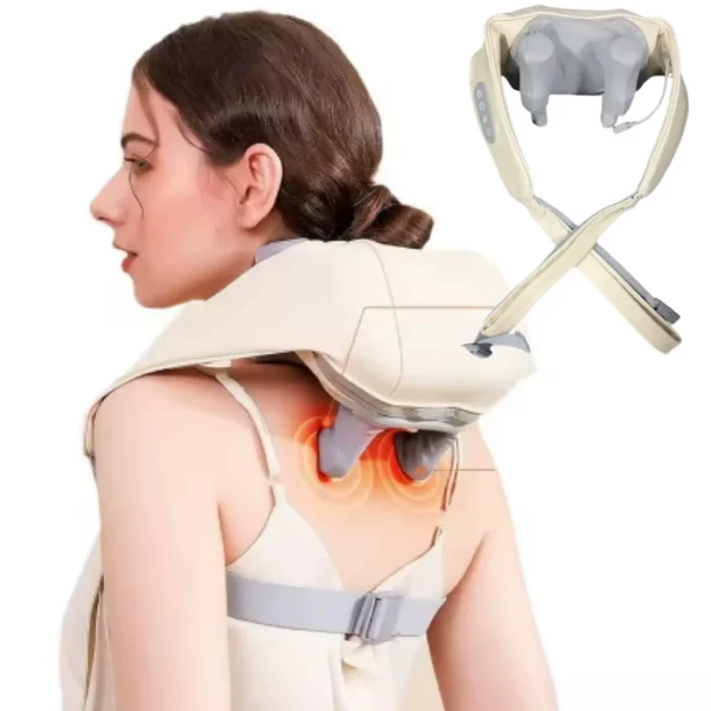 Wireless neck massager with hot compress function for pain relief deep tissue shoulder relaxation massage shawl
Wireless neck massager with hot compress function for pain relief deep tissue shoulder relaxation massage shawl