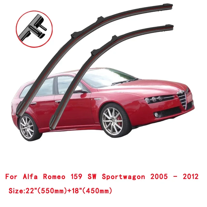 For Alfa Romeo 159 SW Sportwagon 2005 - 2012 Model Car Parts Front Window Winter Double Rubber Windshield Wiper Blade automobile
For Alfa Romeo 159 SW Sportwagon 2005 - 2012 Model Car Parts Front Window Winter Double Rubber Windshield Wiper Blade automobile