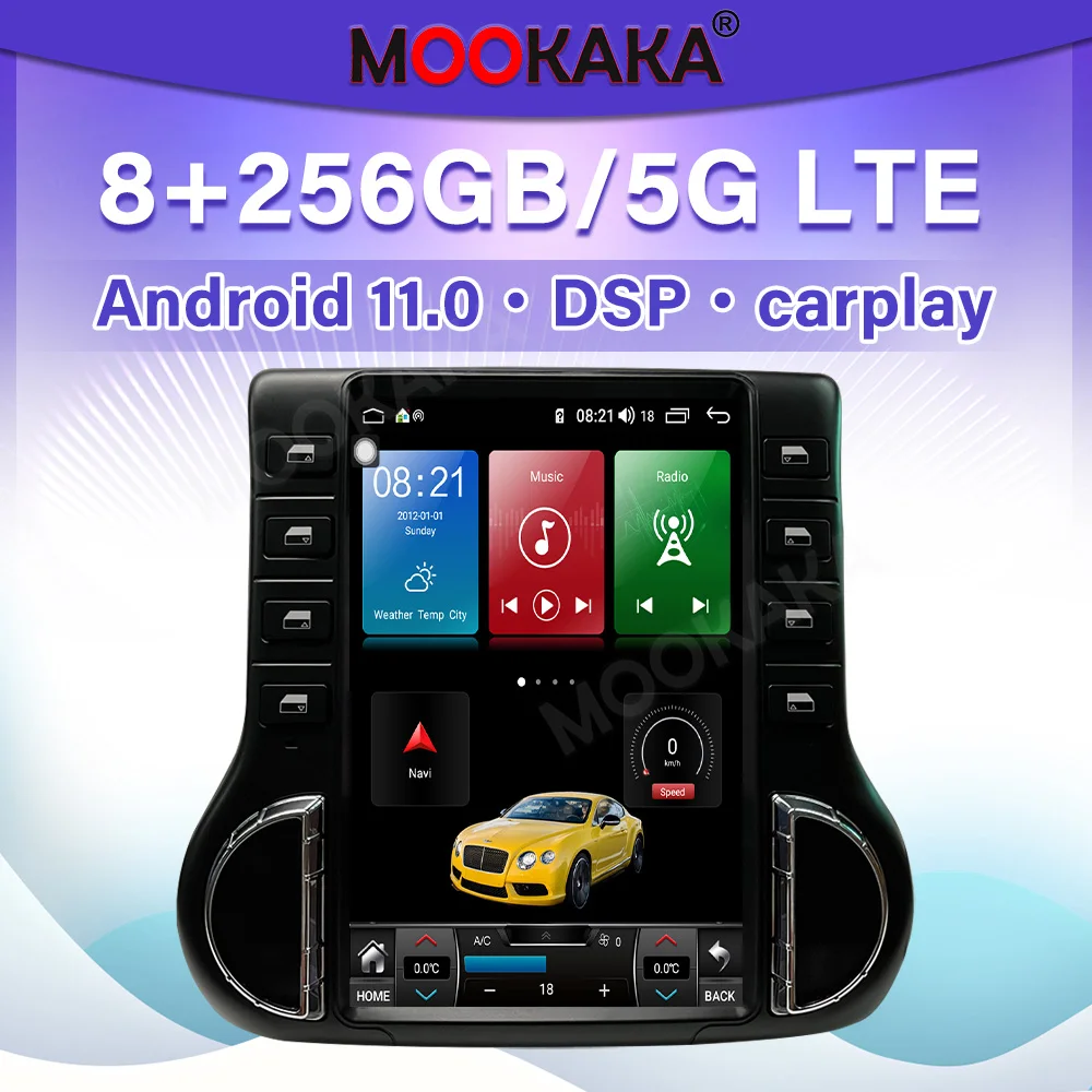 Для Jeep Wrangler JL 2011-2017 Carplay Android автомобильное Стерео Радио мультимедийный плеер GPS навигация Авто Аудио
Для Jeep Wrangler JL 2011-2017 Carplay Android автомобильное Стерео Радио мультимедийный плеер GPS навигация Авто Аудио