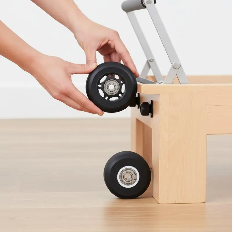 Pilates Reformer Wheel,Pilates Core Bed Part Silent Roller Bearing Wheel For Home Workout Gym Fitness Exercise Equipme
Pilates Reformer Wheel,Pilates Core Bed Part Silent Roller Bearing Wheel For Home Workout Gym Fitness Exercise Equipme