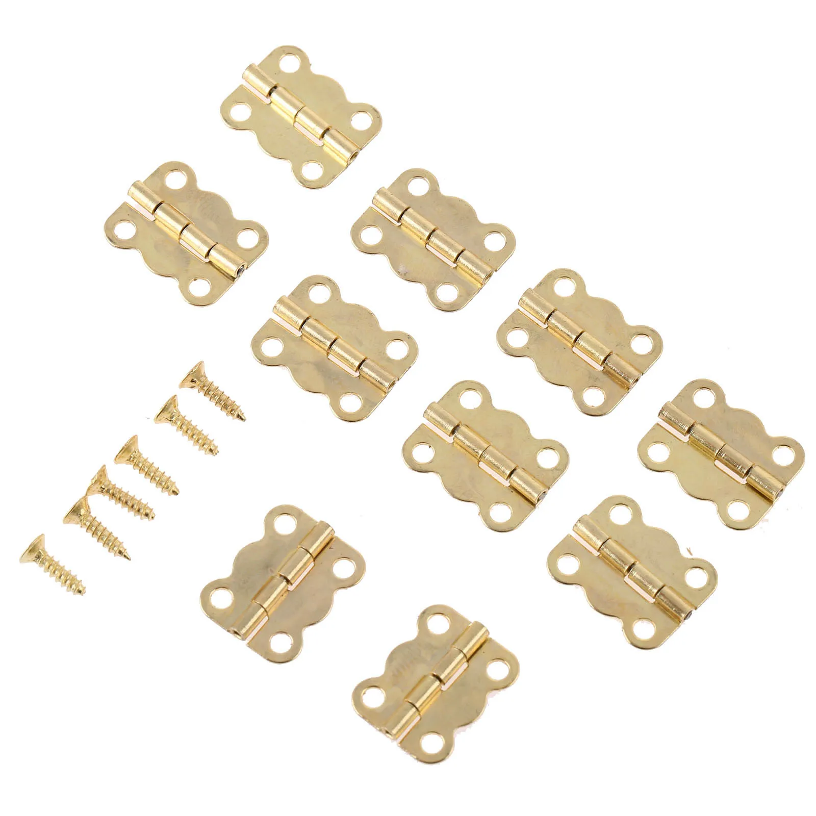 10Pcs Retro Jewelry Box Hinges Iron Heavy Wooden Box,wine Box,Tool Box Decorative Hardware Accessories Hinges W/Screws 16*13 mm
10Pcs Retro Jewelry Box Hinges Iron Heavy Wooden Box,wine Box,Tool Box Decorative Hardware Accessories Hinges W/Screws 16*13 mm