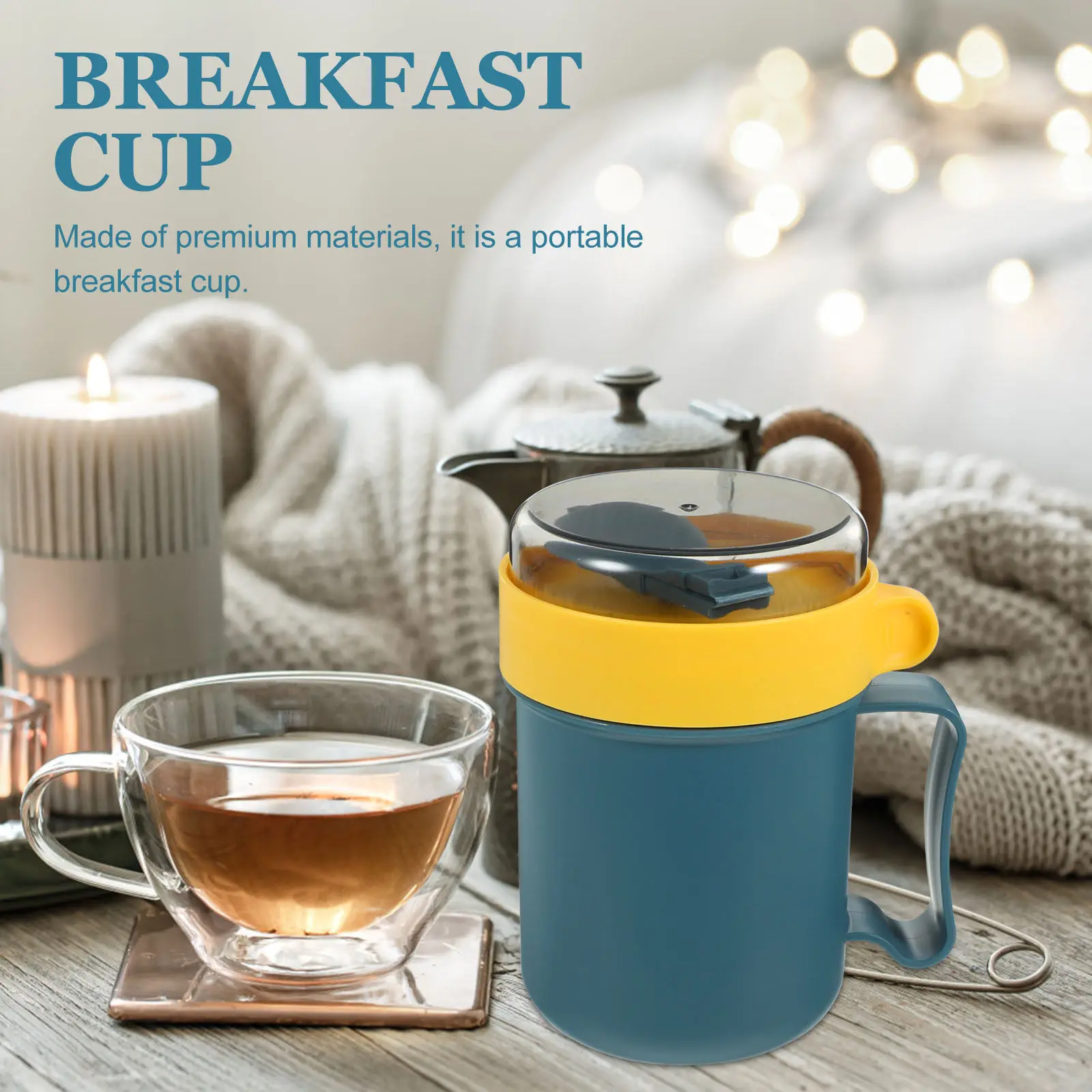 Portable Soup Cup 500ml Food Grade PP Safe Breakfast Cup Household Milk Sturdy Design Leak proof Lid Non slip Handle Kitchen
Portable Soup Cup 500ml Food Grade PP Safe Breakfast Cup Household Milk Sturdy Design Leak proof Lid Non slip Handle Kitchen