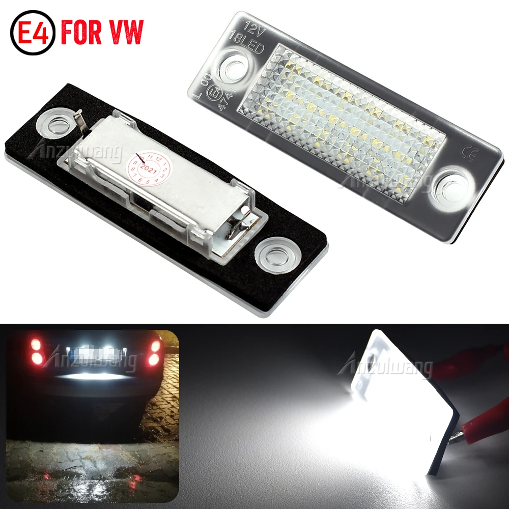 For VW Golf MK5 Jetta Touran Passat B5.5 B6 Caddy Transporter Skoda Superb MK1 3U B5 LED Number License Plate Light Canbus
For VW Golf MK5 Jetta Touran Passat B5.5 B6 Caddy Transporter Skoda Superb MK1 3U B5 LED Number License Plate Light Canbus