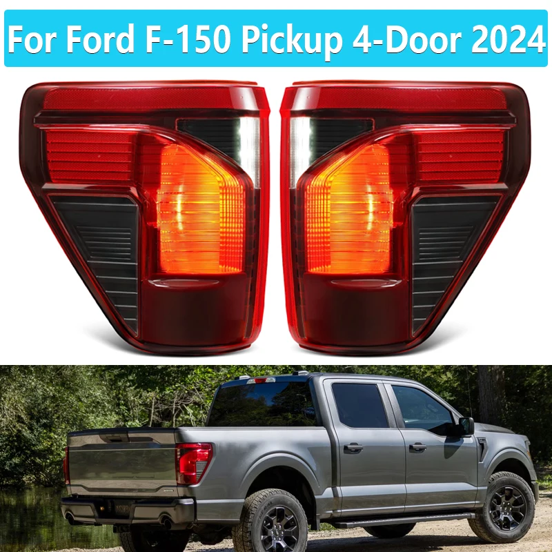 For Ford F-150 Pickup 2024 Halogen Tail Light Rear Light with Driving Lamp Parking Stop Brake Lamp Reversing Lamp W/Blind Spot
For Ford F-150 Pickup 2024 Halogen Tail Light Rear Light with Driving Lamp Parking Stop Brake Lamp Reversing Lamp W/Blind Spot