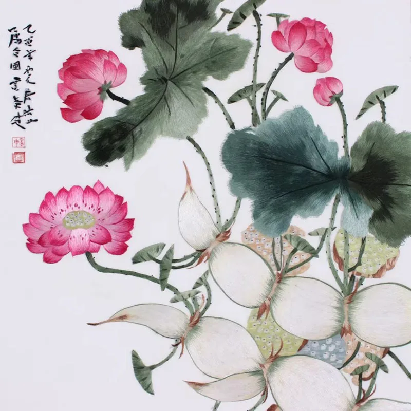 Straight Stitch Embroidery Kit for Absolute Beginners, DIY Ink Lotus Wall Art with Pre-Printed Fabric, Hoop, Threads
Straight Stitch Embroidery Kit for Absolute Beginners, DIY Ink Lotus Wall Art with Pre-Printed Fabric, Hoop, Threads