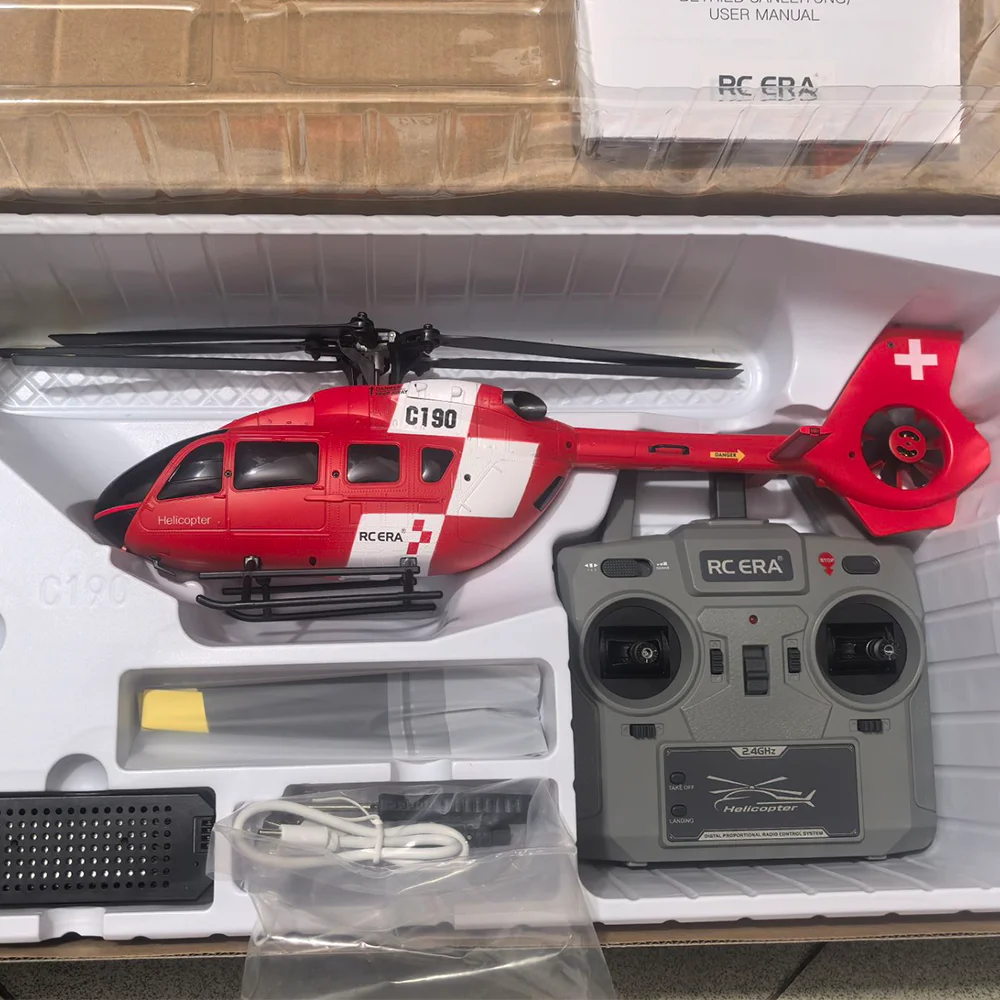RC ERA C190 H145 Масштаб 1:30 2,4G 6CH 6-осевой вертолет RC RTF
RC ERA C190 H145 Масштаб 1:30 2,4G 6CH 6-осевой вертолет RC RTF