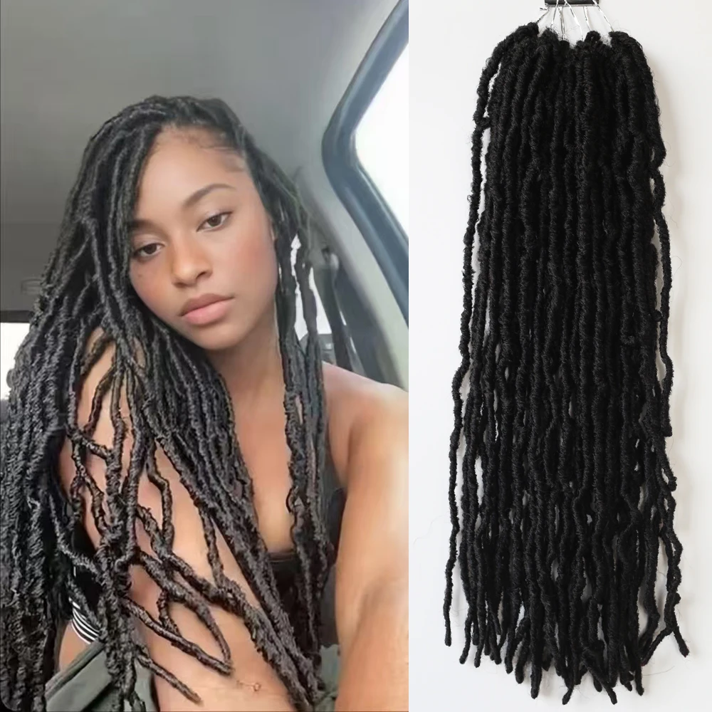 Synthetic Soft Faux Locs Crochet Hair 24 Inch Soft Locs for Distressed Locs Butterfly Locs Crochet Hair for Women
Synthetic Soft Faux Locs Crochet Hair 24 Inch Soft Locs for Distressed Locs Butterfly Locs Crochet Hair for Women