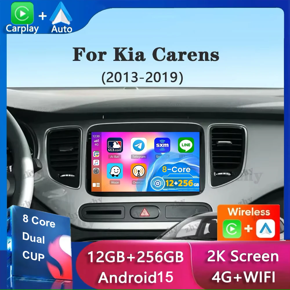Автомобильное радио Android 15 для KIA Carens 2013-2018 без 2din Мультимедийный беспроводной Carplay Auto Video RDS SWC Навигация GPS 4G BT DSP
Автомобильное радио Android 15 для KIA Carens 2013-2018 без 2din Мультимедийный беспроводной Carplay Auto Video RDS SWC Навигация GPS 4G BT DSP