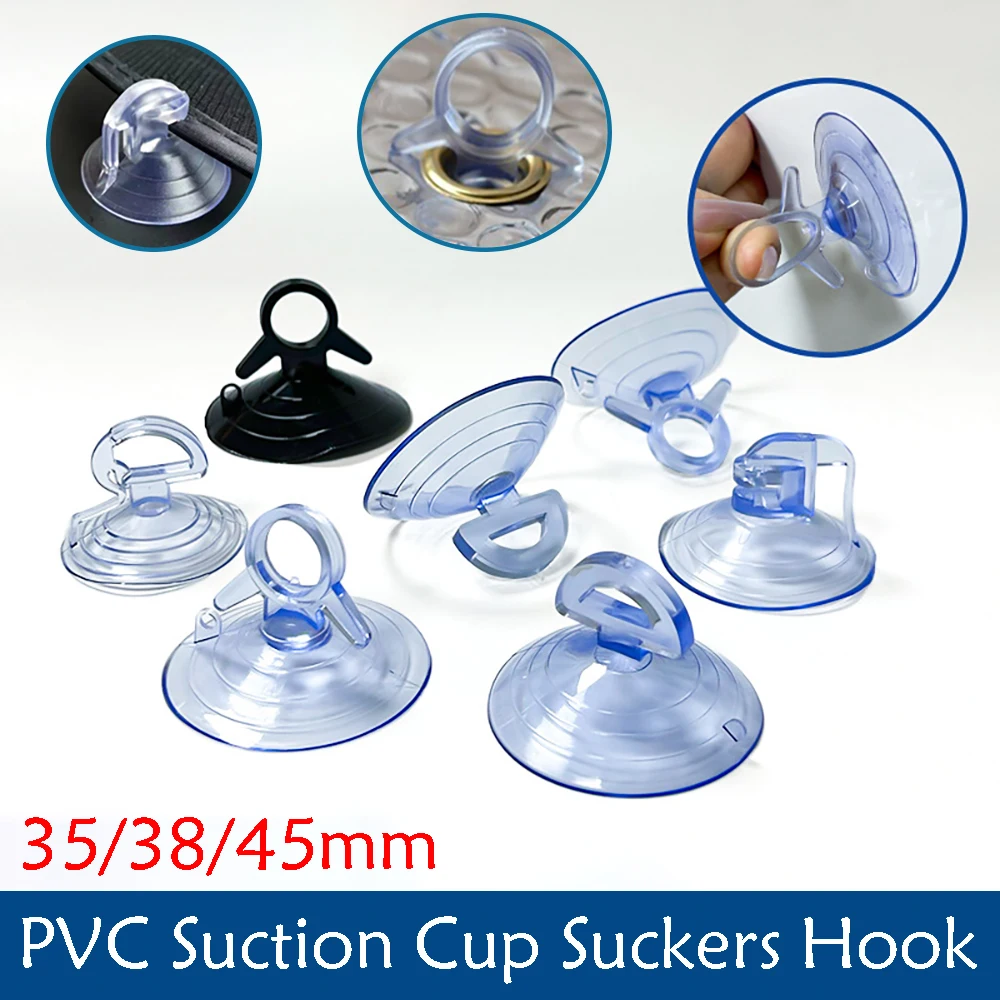 10-100Pcs 35/38/45mm Black/Clear PVC Suction Cup Suckers Hook Car Sun Visor Fixing Suction Cup Accessories
10-100Pcs 35/38/45mm Black/Clear PVC Suction Cup Suckers Hook Car Sun Visor Fixing Suction Cup Accessories