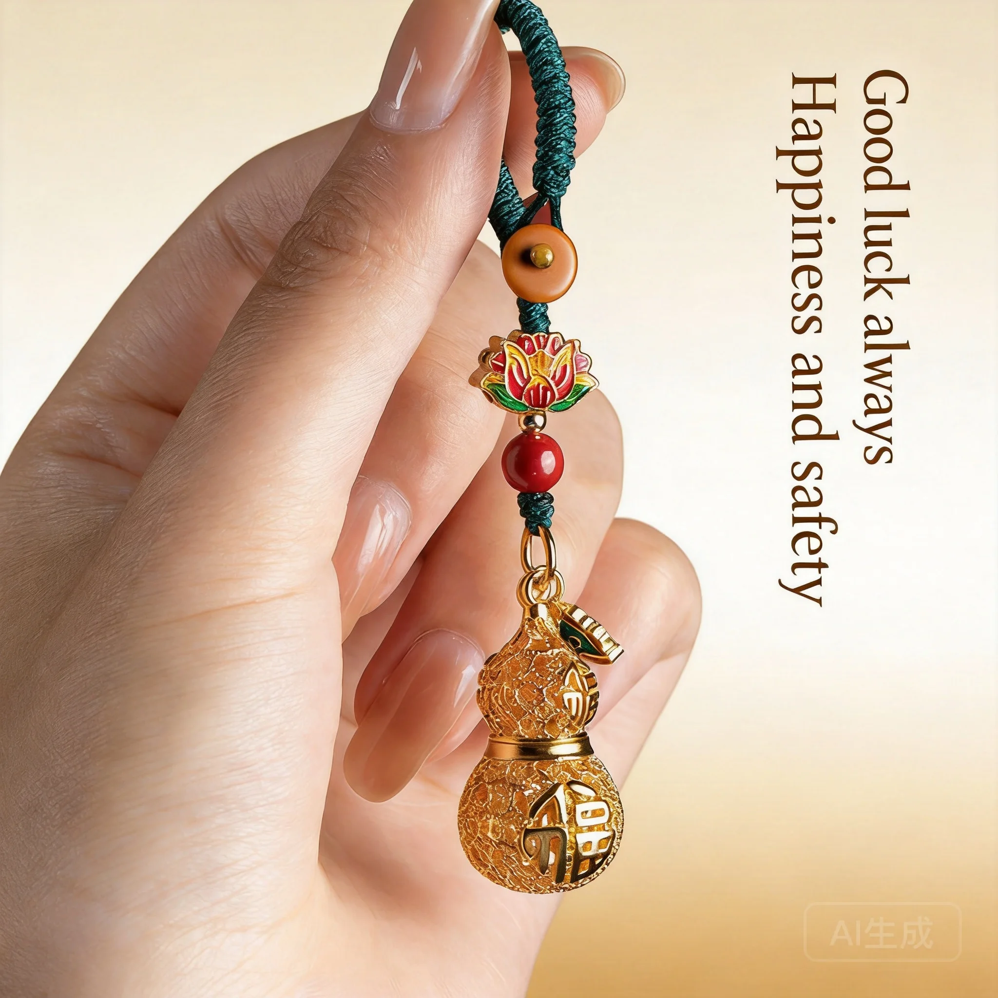 Chinese Style Sand Gold Copper 3D Hollow Gourd Car Keychain Phone Chain Unisex Lucky Peace Blessing Premium Creative Hanging Orn
Chinese Style Sand Gold Copper 3D Hollow Gourd Car Keychain Phone Chain Unisex Lucky Peace Blessing Premium Creative Hanging Orn