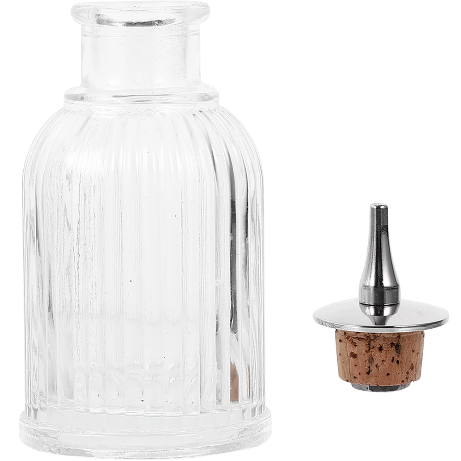 Small Glass Bitters Bottle Cork Cocktail Bottle Multi-Function Practical Bar and Party Supplies Bitter Bottles 
Small Glass Bitters Bottle Cork Cocktail Bottle Multi-Function Practical Bar and Party Supplies Bitter Bottles