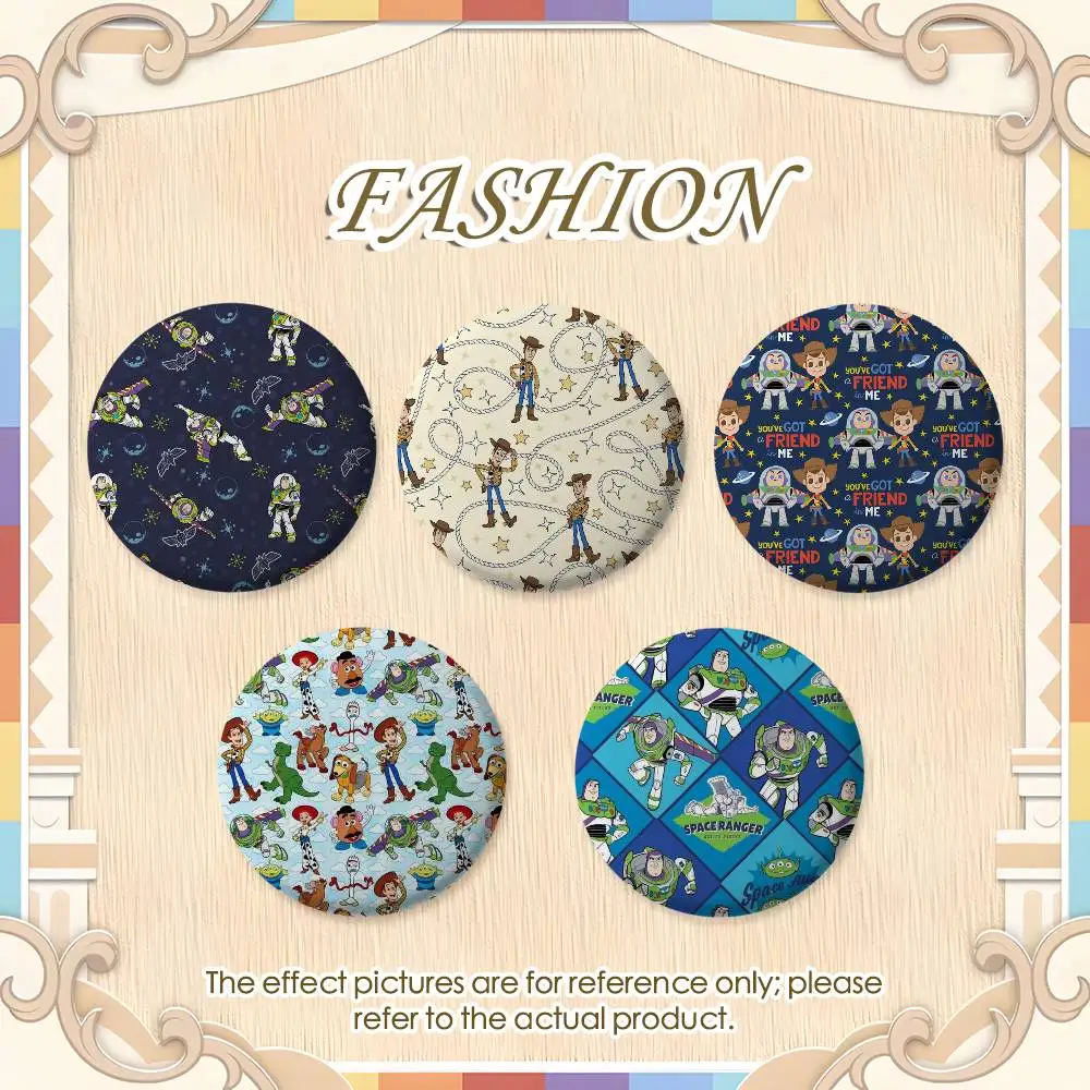 Toy Story Anime Cute Badges Round Exquisite Badge Brooches Creative Pins For Clothes Hat Backpack Gift Accessories
Toy Story Anime Cute Badges Round Exquisite Badge Brooches Creative Pins For Clothes Hat Backpack Gift Accessories