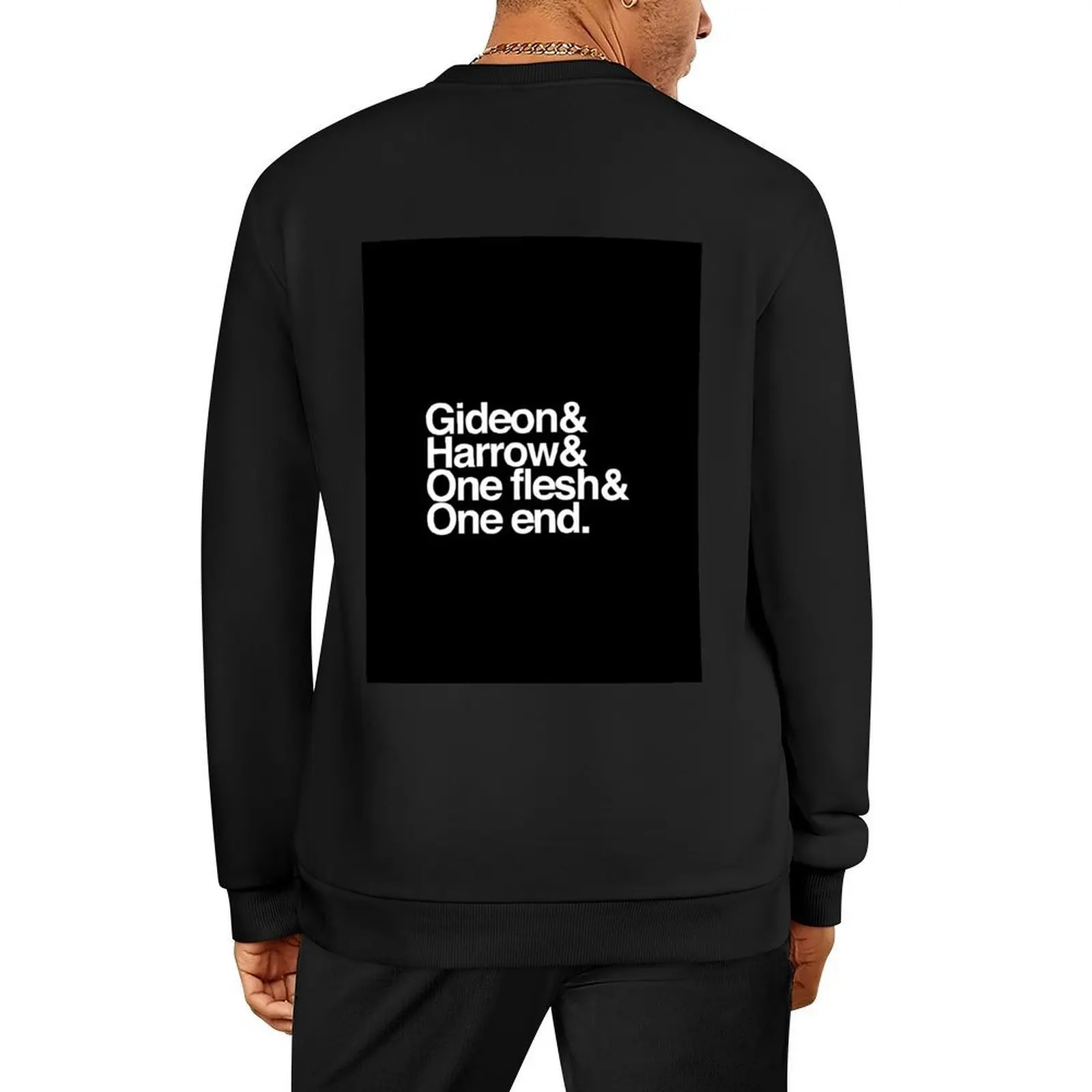 Gideon Harrow One Flesh One End Pullover men's clothes men clothing graphic t shirts men autumn clothes new sweatshirt
Gideon Harrow One Flesh One End Pullover men's clothes men clothing graphic t shirts men autumn clothes new sweatshirt