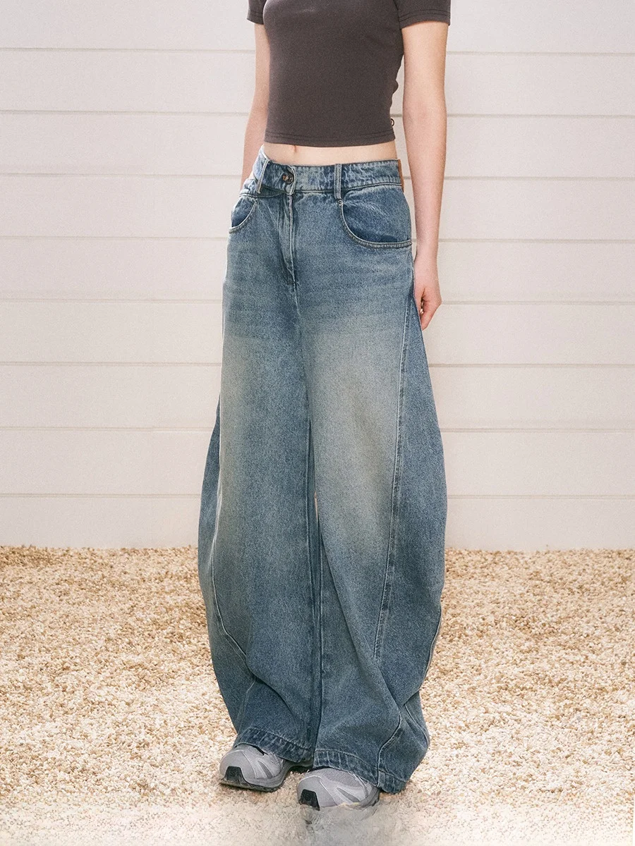 Puki повседневные джинсы с низкой талией и ножом, универсальные утягивающие джинсы с американской талией, свободные повседневные длинные брюки для женщин
Puki повседневные джинсы с низкой талией и ножом, универсальные утягивающие джинсы с американской талией, свободные повседневные длинные брюки для женщин