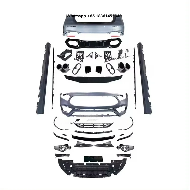 For Set A45 W177 2019-2025 Hot Selling Car Accessories Factory Plastic Gloss Black Complete A45 Body Kit
For Set A45 W177 2019-2025 Hot Selling Car Accessories Factory Plastic Gloss Black Complete A45 Body Kit