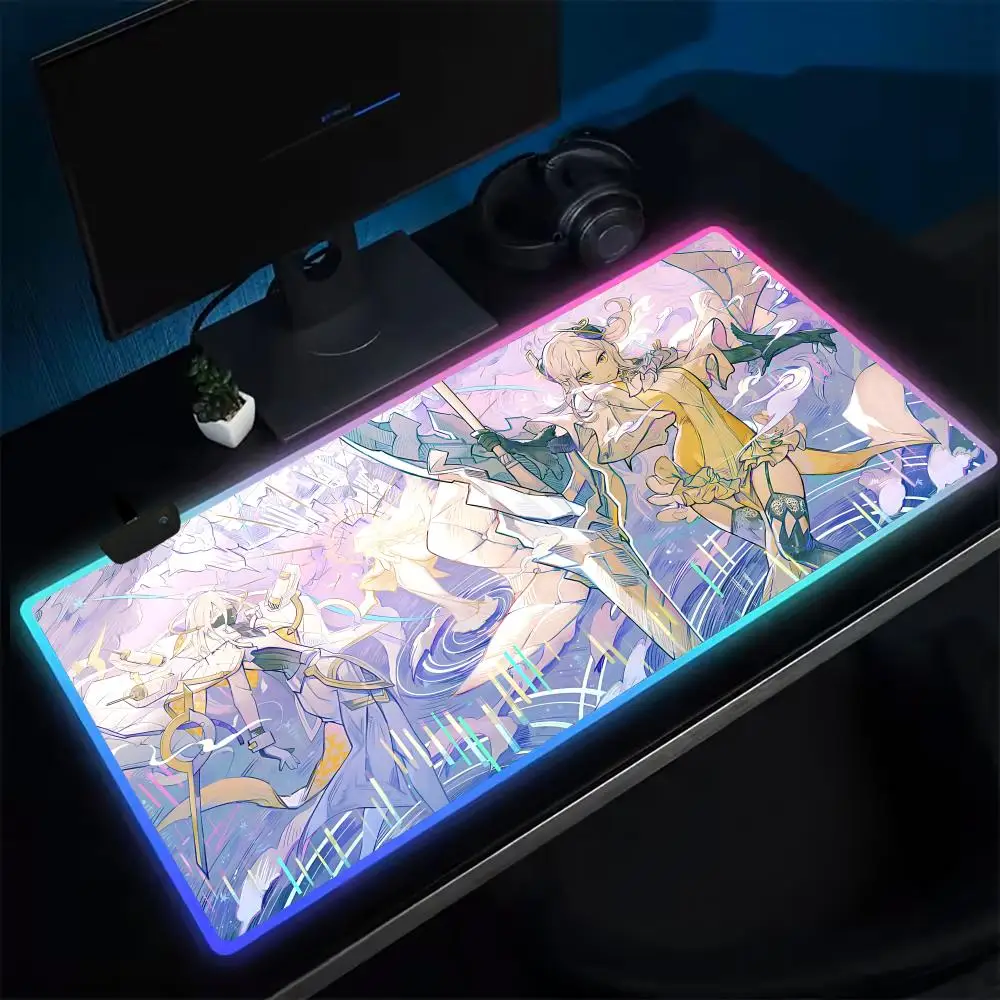Super Alchemy Stars Mouse Pad Anime Gaming Mouse Pad LED Table Pads Backlit Rubber Desktop XXL RGB Desk Mats
Super Alchemy Stars Mouse Pad Anime Gaming Mouse Pad LED Table Pads Backlit Rubber Desktop XXL RGB Desk Mats