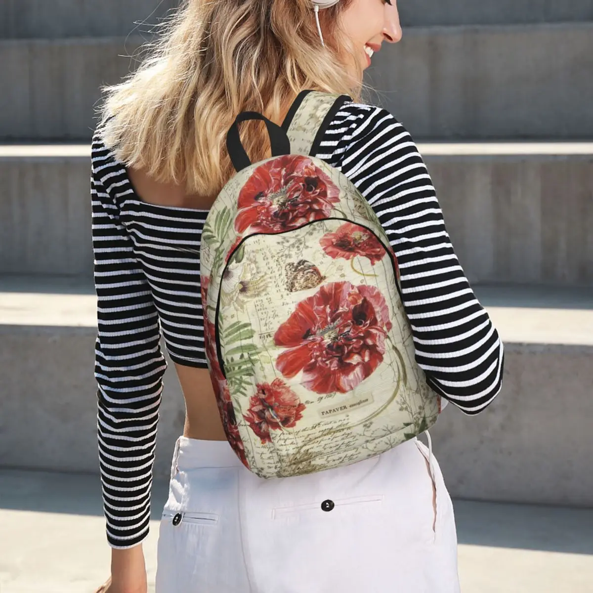 Retro Bird Flower Butterfly Printed Student Backpack School Bag Hiking Travel Daypack for Men Women Bookbag Shoulder Bags
Retro Bird Flower Butterfly Printed Student Backpack School Bag Hiking Travel Daypack for Men Women Bookbag Shoulder Bags