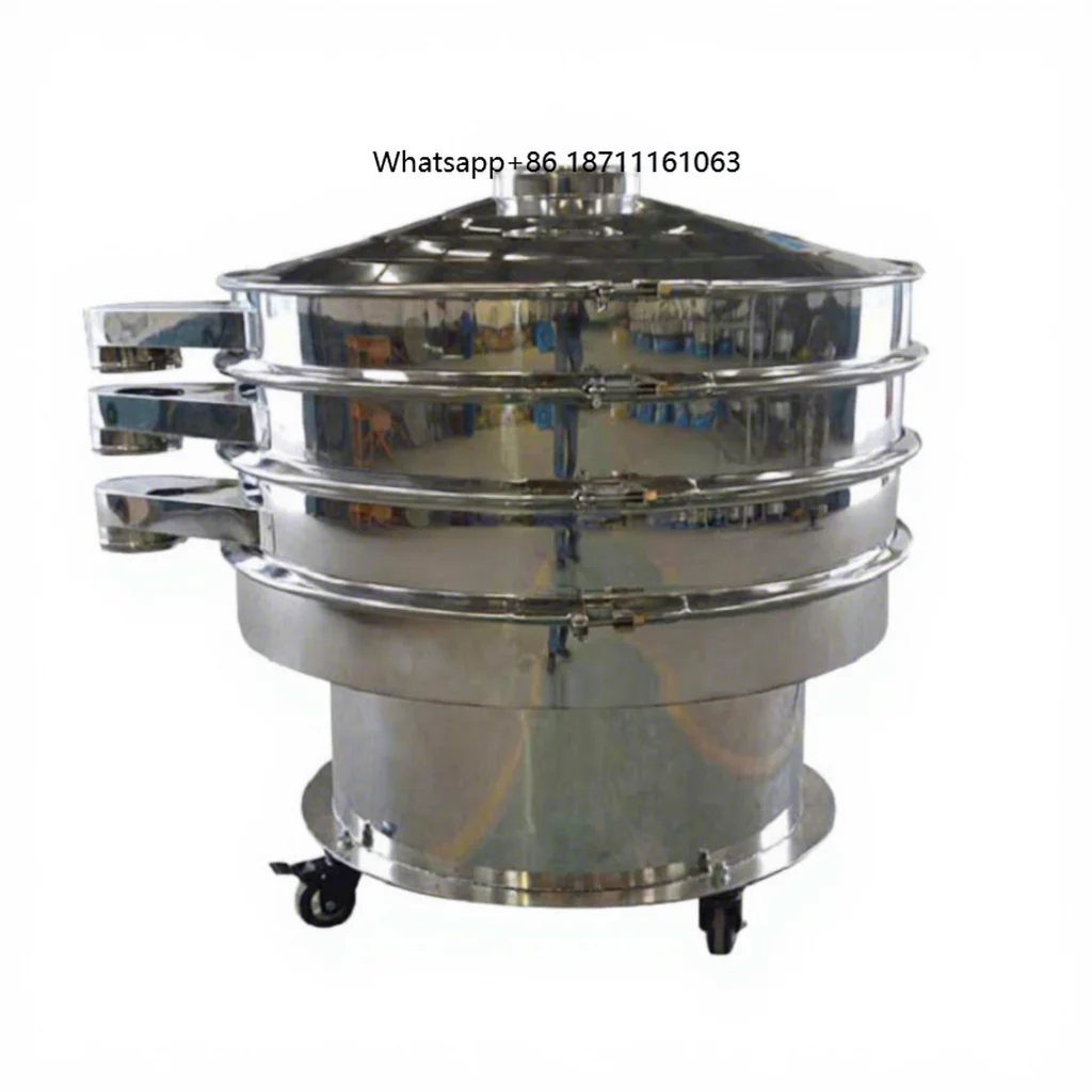 Hot Sale Multi-functional Electric Vibro Sifter Machine Granules Screening Separator Garlic Spice Grain Grading Sieve Stainless
Hot Sale Multi-functional Electric Vibro Sifter Machine Granules Screening Separator Garlic Spice Grain Grading Sieve Stainless