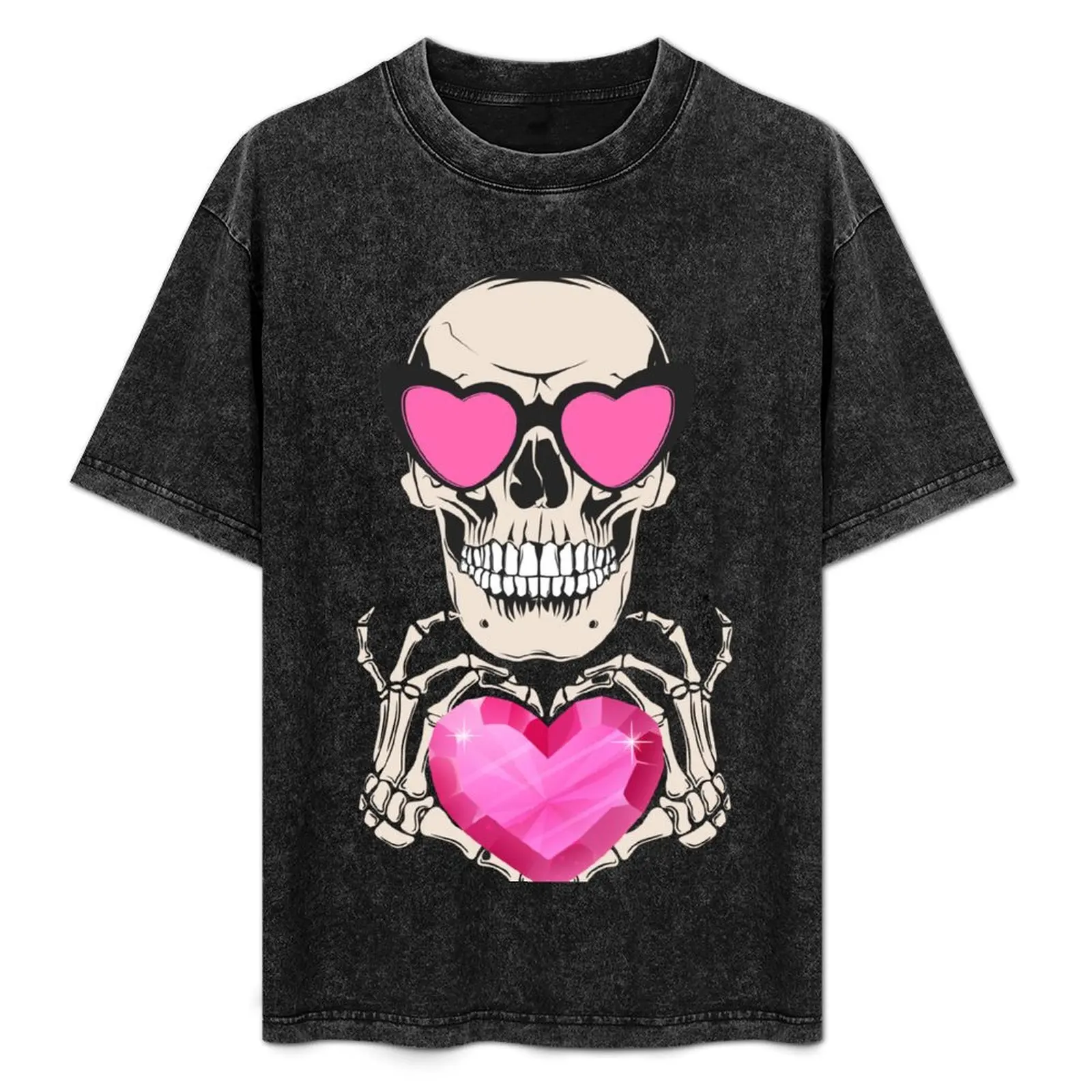 Happy Skeleton: Precious Heart Embrace T-Shirt street wear customs for a boy Short sleeve tee men
Happy Skeleton: Precious Heart Embrace T-Shirt street wear customs for a boy Short sleeve tee men