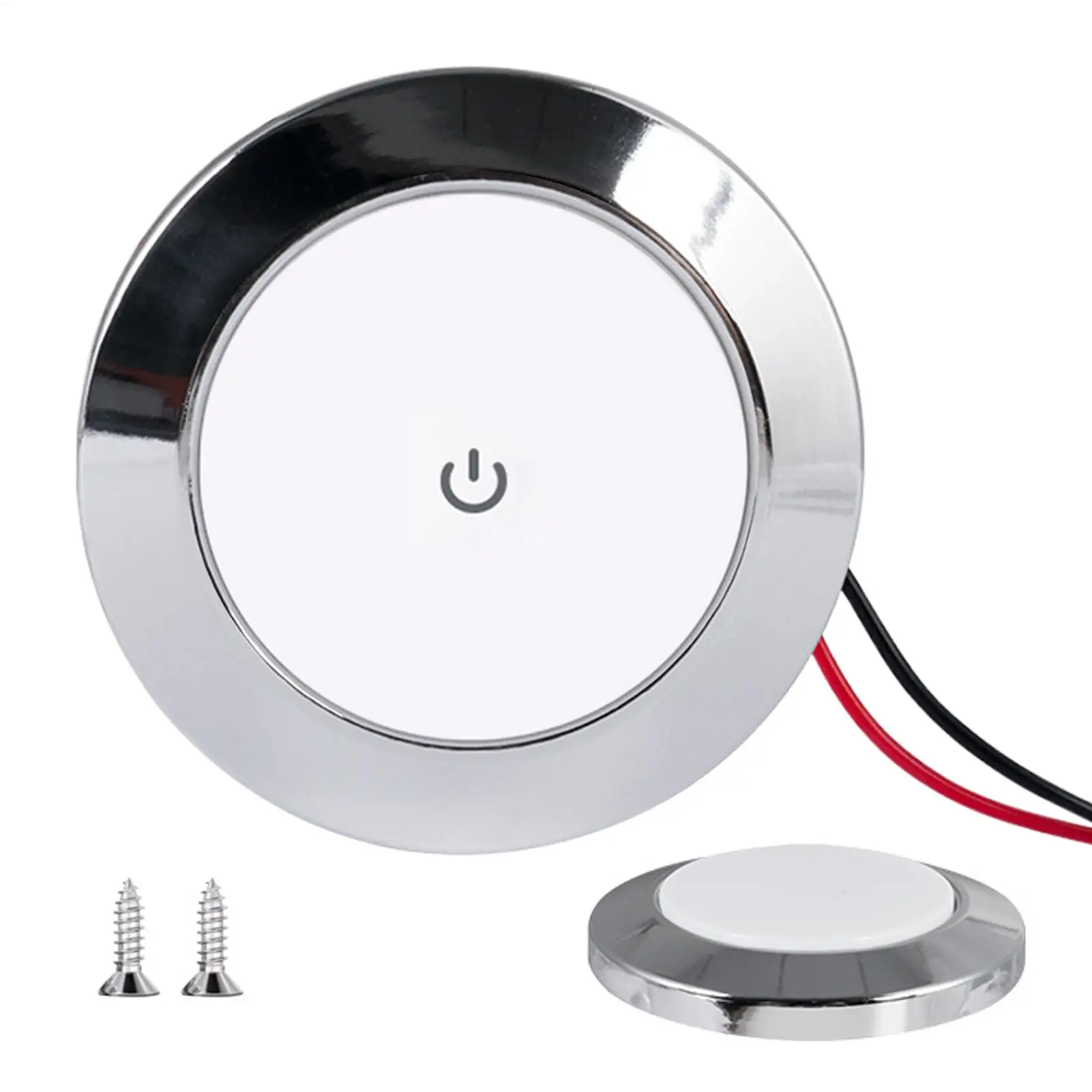 LED Touch Lamp Ultra-thin Round Dome Light 12V/24V Ceiling Lamp Reading Light RV Caravan Boat Camping Car Light Accessory
LED Touch Lamp Ultra-thin Round Dome Light 12V/24V Ceiling Lamp Reading Light RV Caravan Boat Camping Car Light Accessory