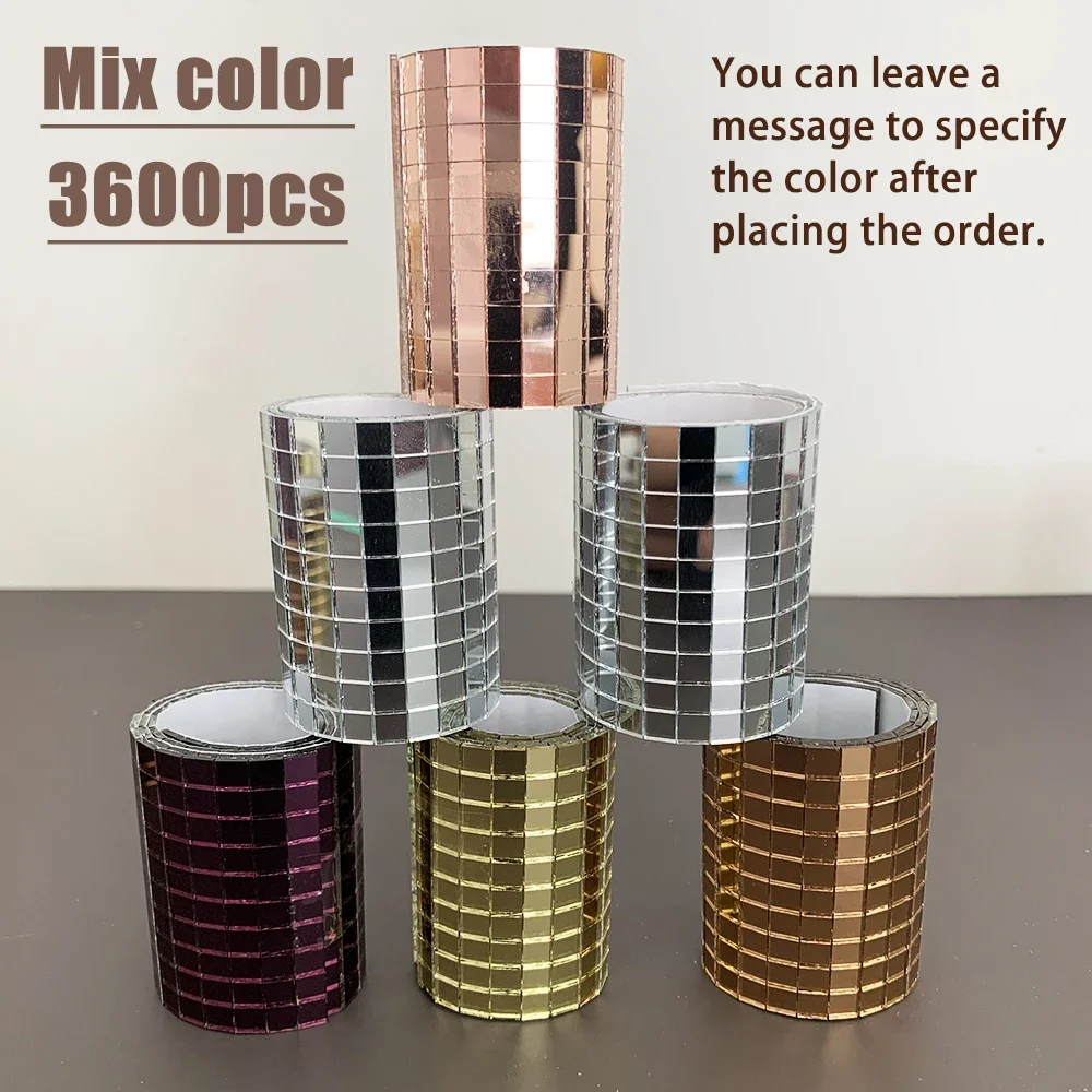3600pcs 0.2inch Glass Mini Square Mirror Mosaic Tiles Stickers Bathroom DIY Party Handmade Craft Home Decoration Disco Tiles
3600pcs 0.2inch Glass Mini Square Mirror Mosaic Tiles Stickers Bathroom DIY Party Handmade Craft Home Decoration Disco Tiles