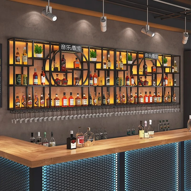 Bar Accessories Home Bars Tonneau Floating Shelf Modern Wall Mounted Bartender Wine Rack Cart Cabinet Liquor Display Furniture
Bar Accessories Home Bars Tonneau Floating Shelf Modern Wall Mounted Bartender Wine Rack Cart Cabinet Liquor Display Furniture