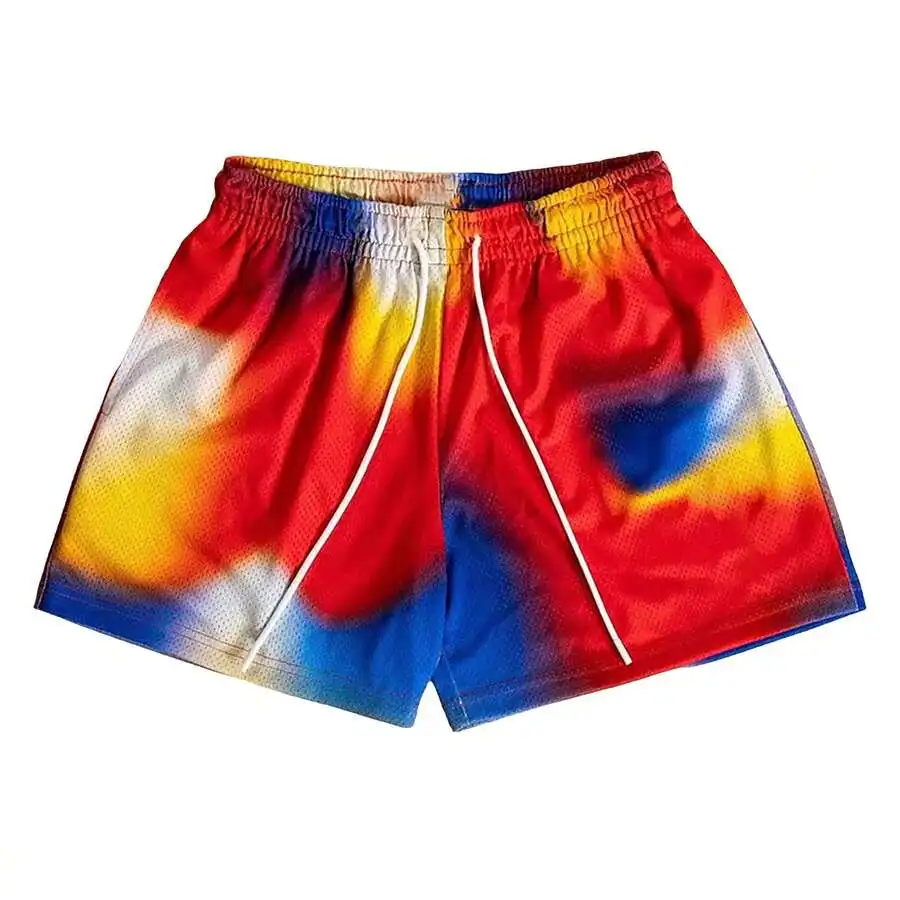 Colorful Tie Dye Mens Sport Shorts Summer Casual Mesh Shorts
Colorful Tie Dye Mens Sport Shorts Summer Casual Mesh Shorts
