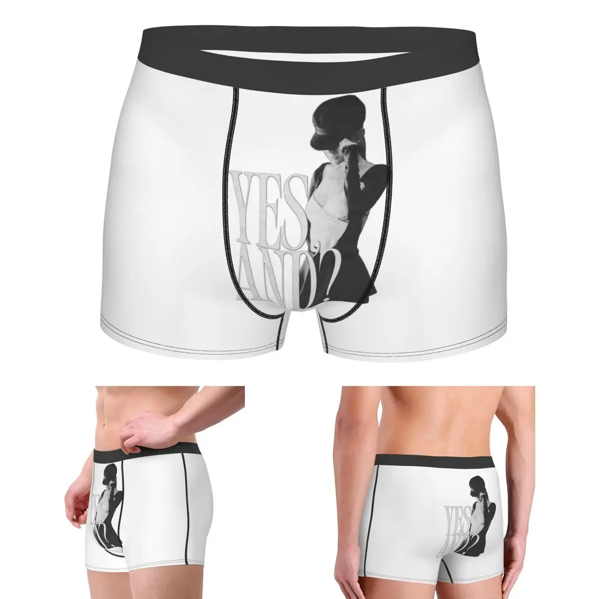 Boxer Underpants Shorts Ariana Grande Singer Yes And Merch Songs Panties Male Comfortable Underwear for Homme Man Boyfriend Gift
Boxer Underpants Shorts Ariana Grande Singer Yes And Merch Songs Panties Male Comfortable Underwear for Homme Man Boyfriend Gift