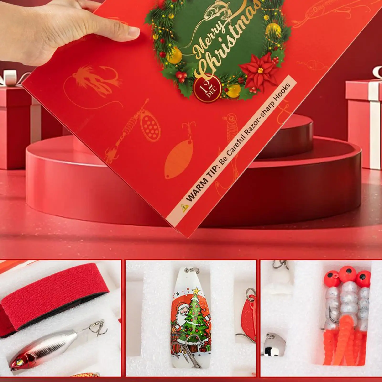 Рождественский обратный отсчет, рыболовная приманка, календарь, 24 сетки, рыболовная приманка, календарь, рождественский обратный отсчет, 24-дневный обратный отсчет, сезонный декор
Рождественский обратный отсчет, рыболовная приманка, календарь, 24 сетки, рыболовная приманка, календарь, рождественский обратный отсчет, 24-дневный обратный отсчет, сезонный декор