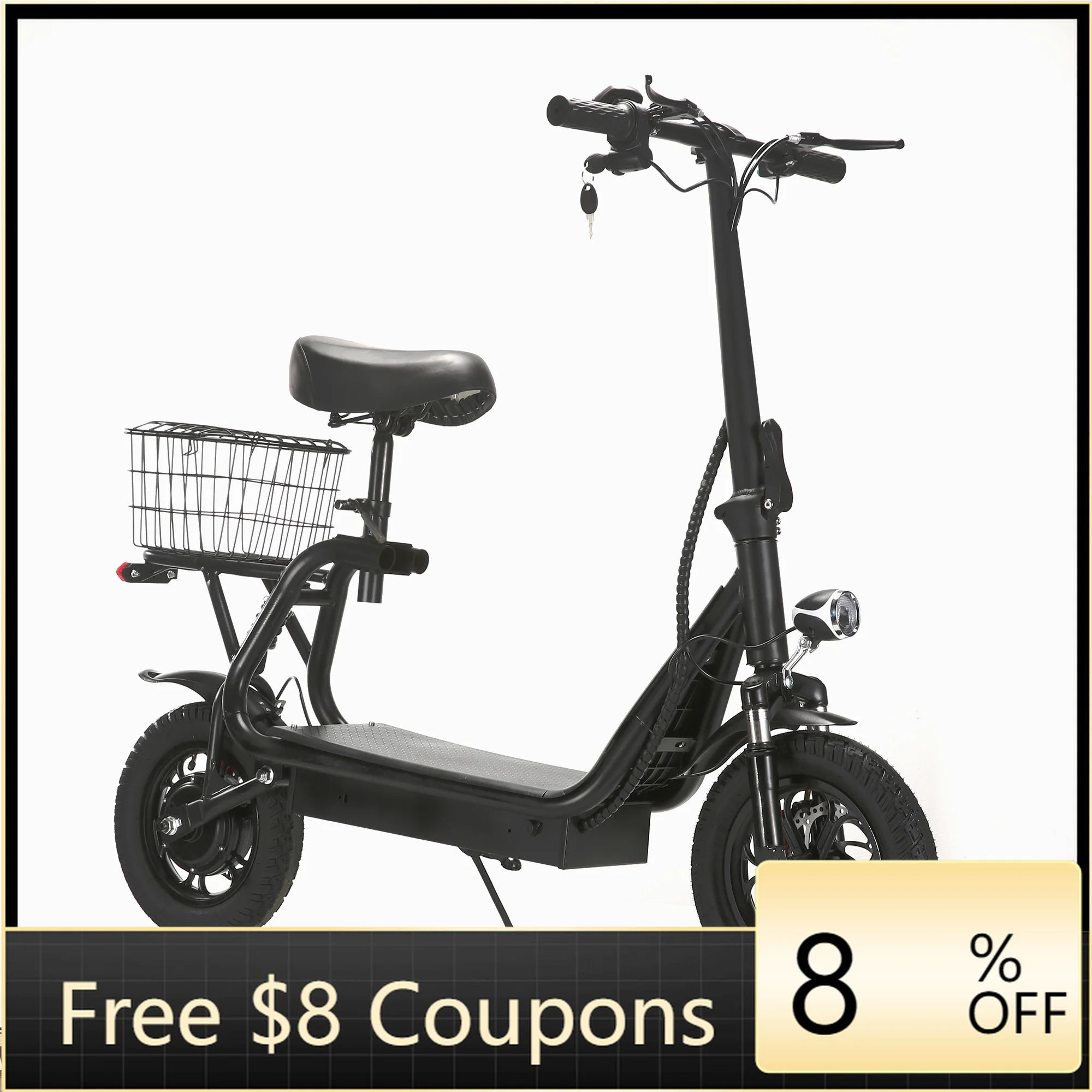 STLF Factory Bike Seated Scooter with Basket 500W 18650 Lithium Battery Grocery Shopping Delivery Fat Tire Electric Bike Scooter
STLF Factory Bike Seated Scooter with Basket 500W 18650 Lithium Battery Grocery Shopping Delivery Fat Tire Electric Bike Scooter