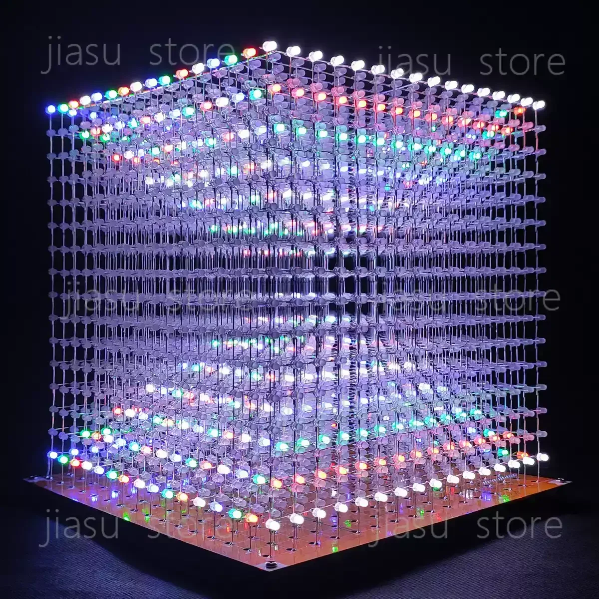 3D16MINI Light Cube Kit 16X16X16 Electronic DIY production parts, support custom animation
3D16MINI Light Cube Kit 16X16X16 Electronic DIY production parts, support custom animation