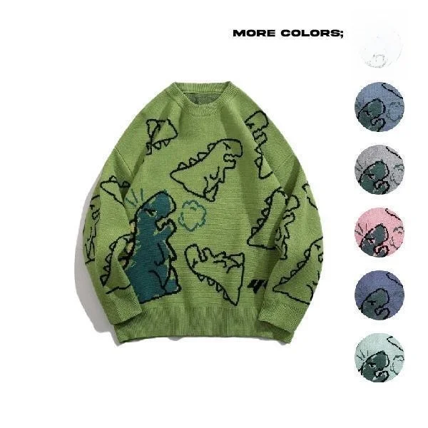 Dinosaur Knit Sweater for Men Cross-Border No Brand Registered Trademark Wear Spring 2026 Other Sleeve Length Other Neck Desi...
Dinosaur Knit Sweater for Men Cross-Border No Brand Registered Trademark Wear Spring 2026 Other Sleeve Length Other Neck Desi...