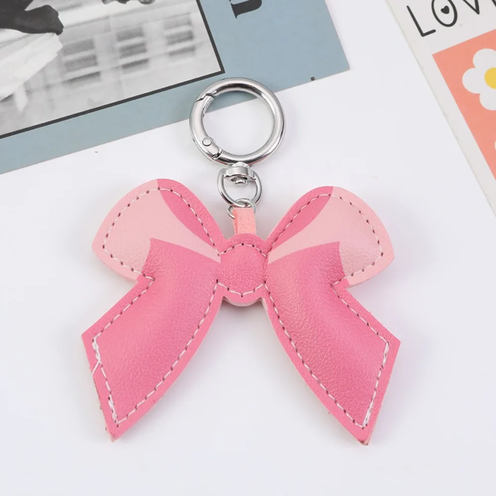 Cute Sweet Bowknot Keychain Bag Hanging Patchwork PU Leather Bow Pendant Charms Ornaments Car Keyring Backpack Decor
Cute Sweet Bowknot Keychain Bag Hanging Patchwork PU Leather Bow Pendant Charms Ornaments Car Keyring Backpack Decor
