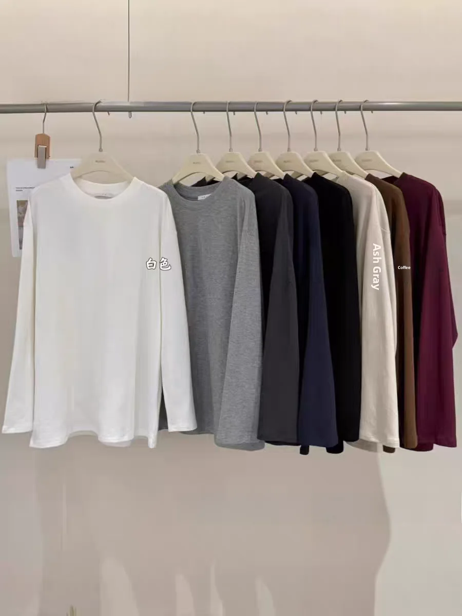 Double-Sided Cotton Long-Sve round Ne T-irt Loose Fit Yoga Pants Covering Butt Winter New Arrival Women's Faion
Double-Sided Cotton Long-Sve round Ne T-irt Loose Fit Yoga Pants Covering Butt Winter New Arrival Women's Faion