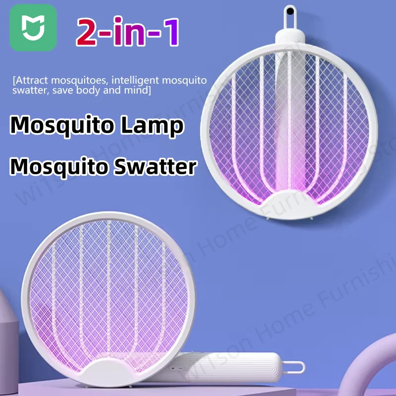 MIJIA Folding Mosquito Swatter 2 In 1 Mosquito Trap Light And Racket USB Rechargeable Electric Fly Swatter For Home Outdoor
MIJIA Folding Mosquito Swatter 2 In 1 Mosquito Trap Light And Racket USB Rechargeable Electric Fly Swatter For Home Outdoor