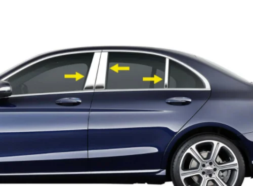 Для Mercedes Benz C Class Sedan 15-21 6 шт. хромированная стойка из нержавеющей стали, накладка на дверь
Для Mercedes Benz C Class Sedan 15-21 6 шт. хромированная стойка из нержавеющей стали, накладка на дверь