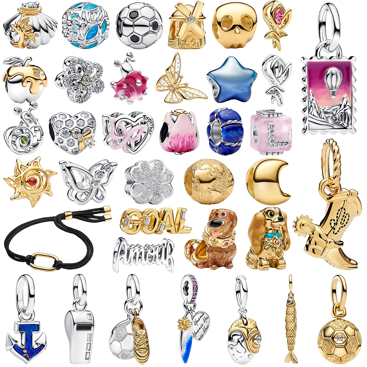 New 925 Sterling Silver Plated Paved Bead Dangle Stamp Boots Surfboard Whistle Charm Pendent Shell Gem DIY Bracelet Fine Jewelry
New 925 Sterling Silver Plated Paved Bead Dangle Stamp Boots Surfboard Whistle Charm Pendent Shell Gem DIY Bracelet Fine Jewelry