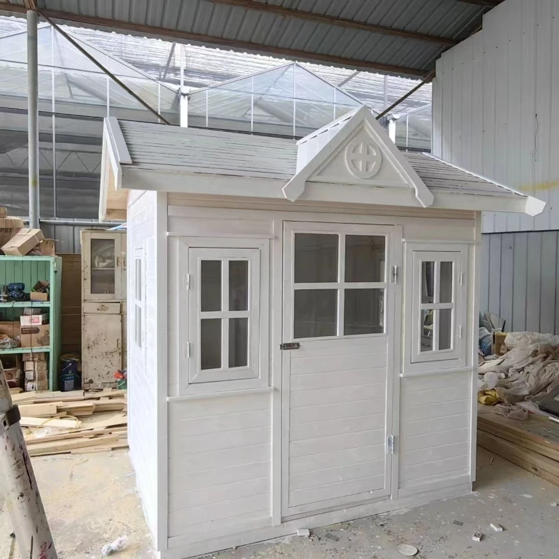 Preservative wood assembly garden villa shading pavilion courtyard outdoor simple wooden house fully enclosed rainproof
Preservative wood assembly garden villa shading pavilion courtyard outdoor simple wooden house fully enclosed rainproof