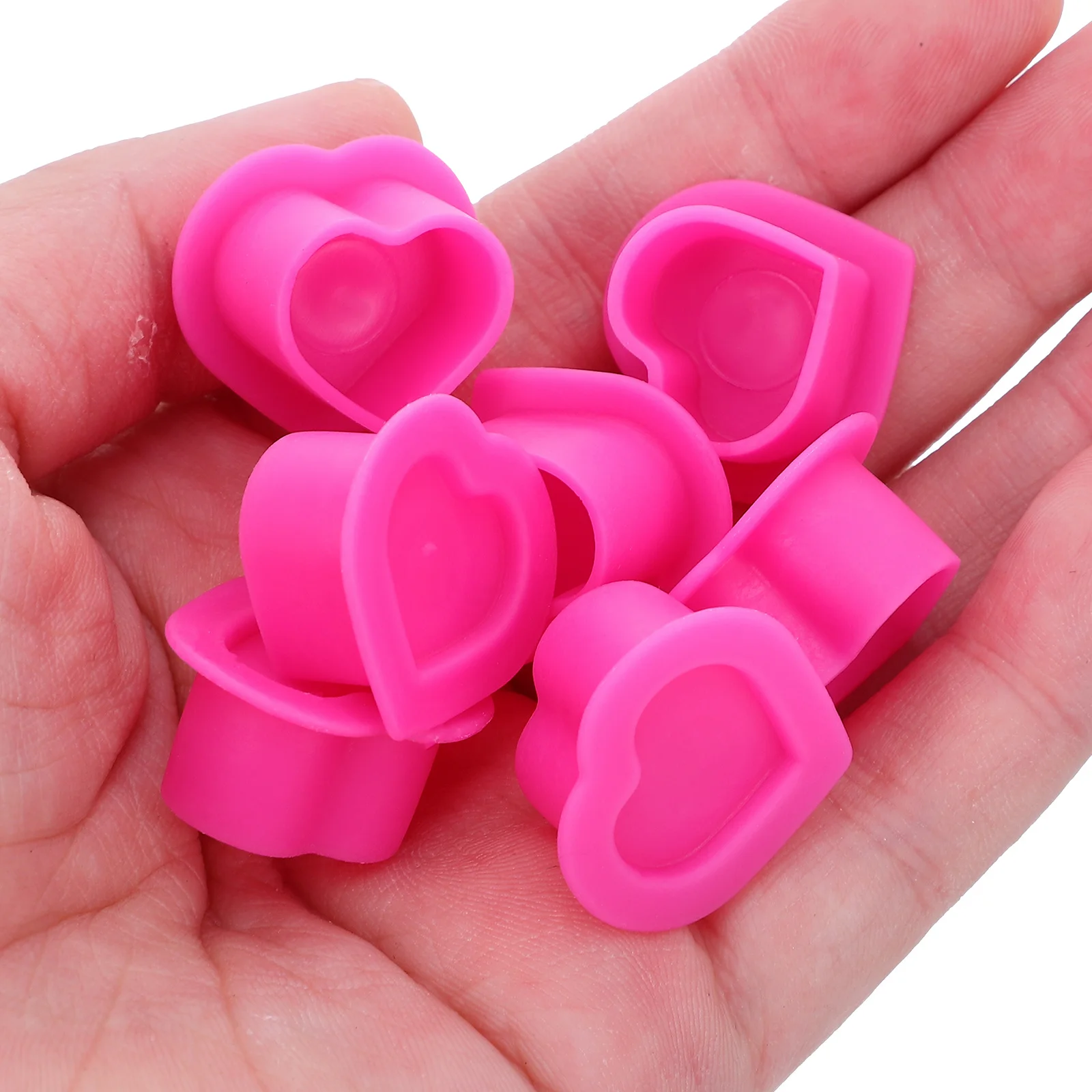 200Pcs Heart Ink Cups Silicone Pigment Containers Stable Base Cleaning Ink Holders Beauty Supplies
200Pcs Heart Ink Cups Silicone Pigment Containers Stable Base Cleaning Ink Holders Beauty Supplies