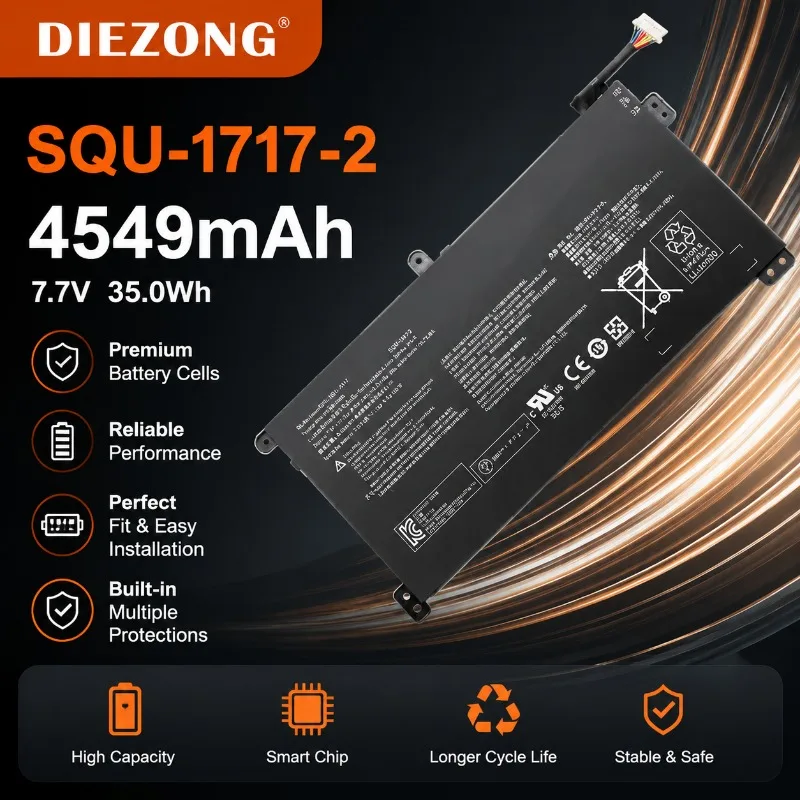 In Stock Brand New SQU-1716 SQU-1717 11.55/7.7V 4550mAh Laptop Battery for Hasee Kingbook U65A QL9S04 916QA107H 3ICP6/60/72
In Stock Brand New SQU-1716 SQU-1717 11.55/7.7V 4550mAh Laptop Battery for Hasee Kingbook U65A QL9S04 916QA107H 3ICP6/60/72
