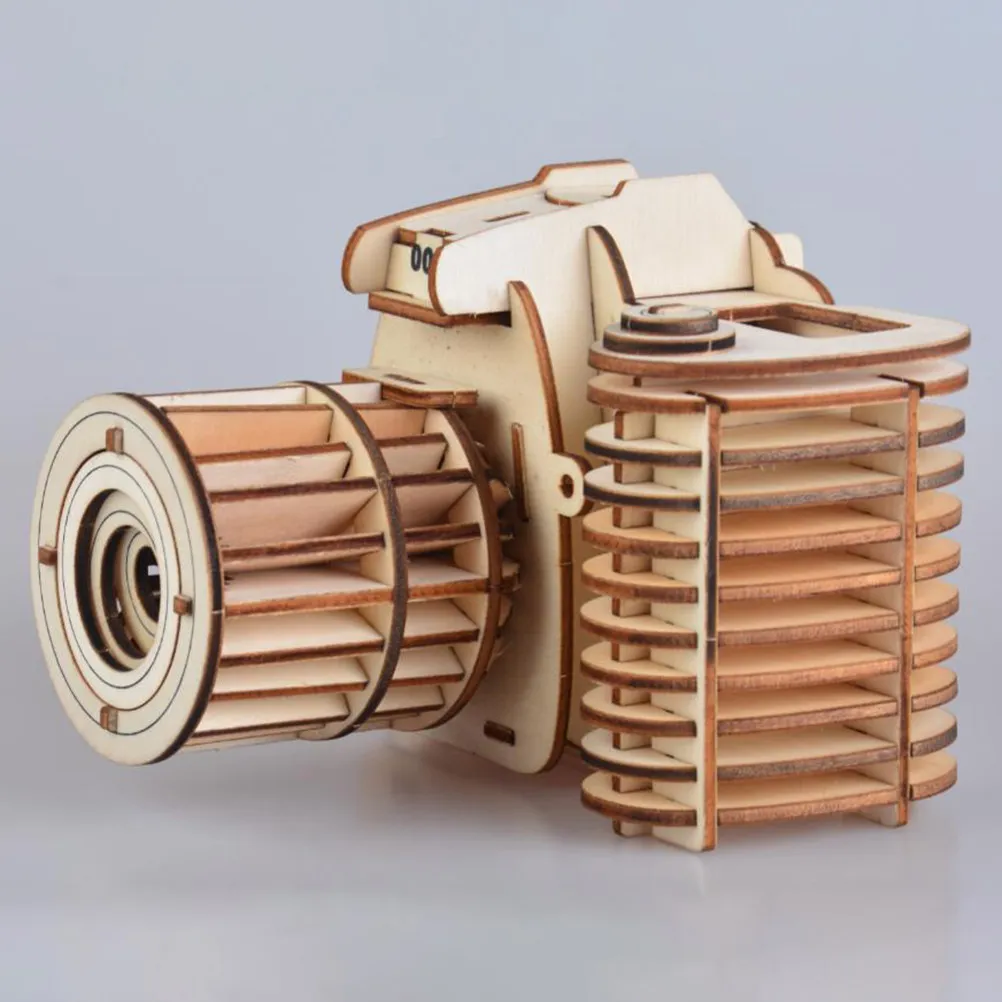 Wooden 3D Puzzle Camera Shape Educational Jigsaw for Kids Enhance Imagination Creativity Exercise Ability
Wooden 3D Puzzle Camera Shape Educational Jigsaw for Kids Enhance Imagination Creativity Exercise Ability