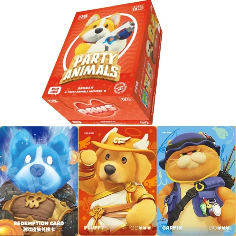Genuine Party Animals Card Beast Archives Series Games Pack Anime Battle Games Collection Cards Toy Gifts
Genuine Party Animals Card Beast Archives Series Games Pack Anime Battle Games Collection Cards Toy Gifts