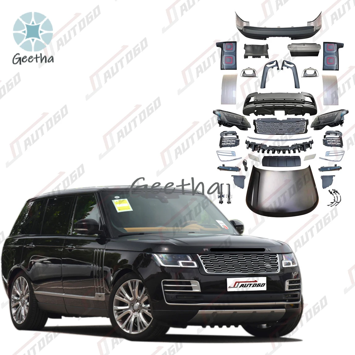 Facelift Refit Retrofit Body Kit for Land Rover Range Rover L405 2013 2014 2015 2016 2017 Upgrade to 2018 2019 2020 2021 2022
Facelift Refit Retrofit Body Kit for Land Rover Range Rover L405 2013 2014 2015 2016 2017 Upgrade to 2018 2019 2020 2021 2022