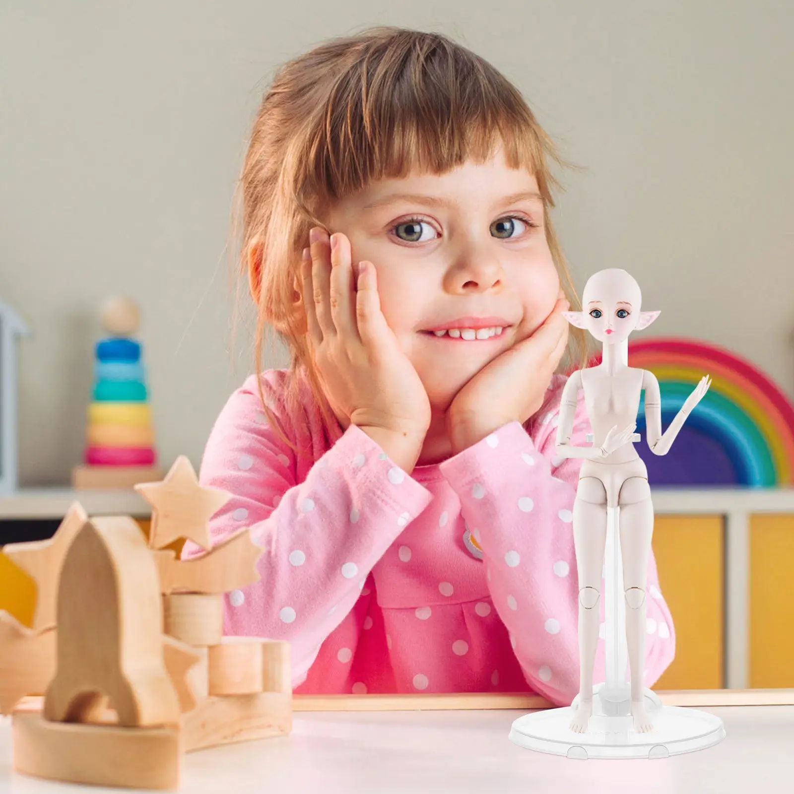 12 pcs Display Rack Adjustable Transparent Support Stand for Model Mannequin Holding Bracket Figure Accessories
12 pcs Display Rack Adjustable Transparent Support Stand for Model Mannequin Holding Bracket Figure Accessories