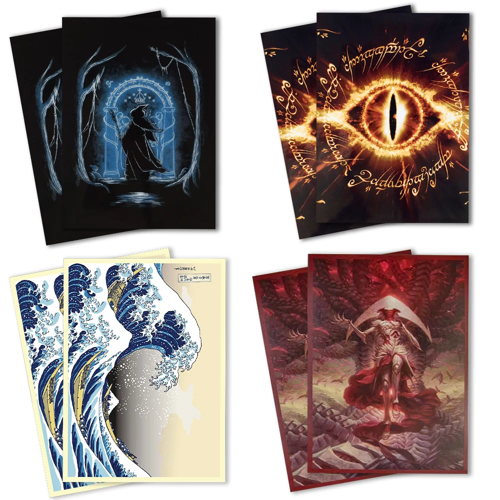 60PCS 66×91mm Art Card Sleeves Board Game Cards Protector Compatible with PKM/MTG/PTCG Card Protector Best Gift for Friend
60PCS 66×91mm Art Card Sleeves Board Game Cards Protector Compatible with PKM/MTG/PTCG Card Protector Best Gift for Friend