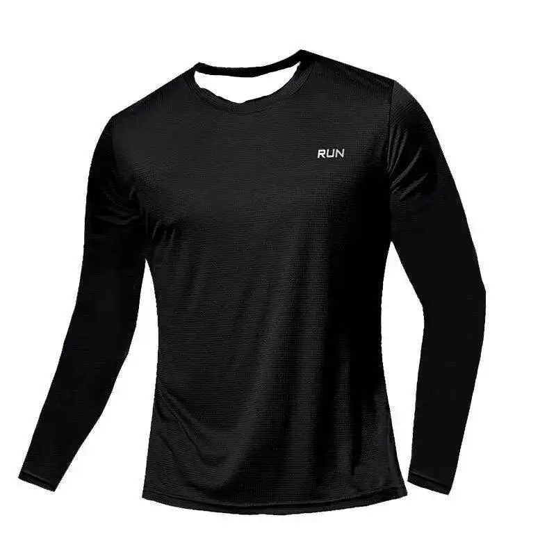 Men's Quick Drying Long Sleeved Gym Running Round Neck T-shirt for Training and Fitness Gym Sports Top
Men's Quick Drying Long Sleeved Gym Running Round Neck T-shirt for Training and Fitness Gym Sports Top