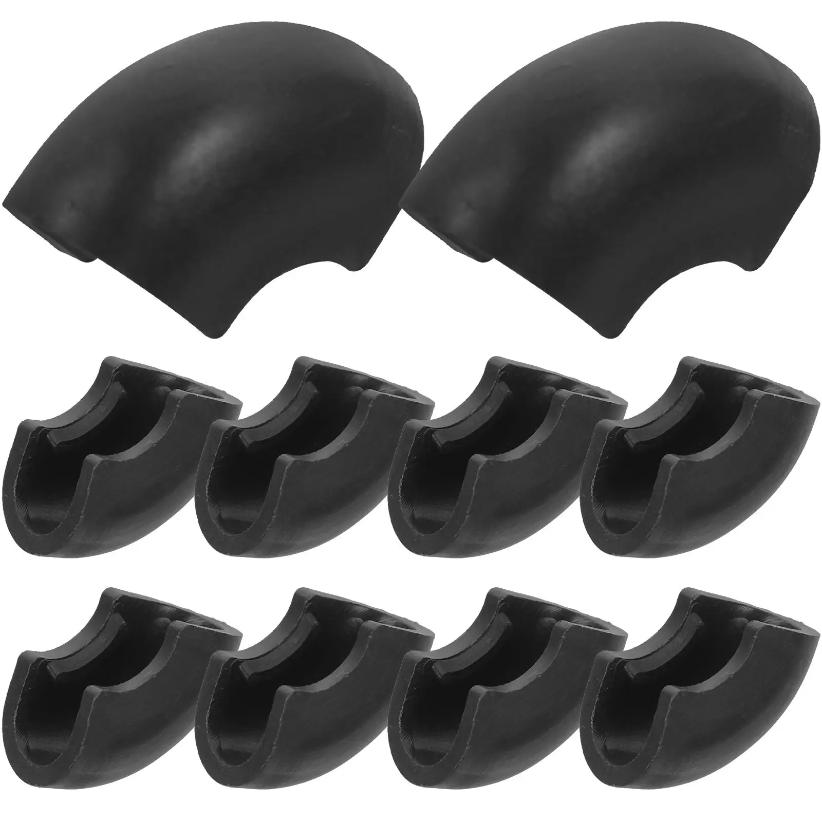 10 Pcs Chair Leg Floor Protectors 10MM White Black Split Foot Covers Furniture Mat Tube Pads Anti Slip Scratch Proof Plastic
10 Pcs Chair Leg Floor Protectors 10MM White Black Split Foot Covers Furniture Mat Tube Pads Anti Slip Scratch Proof Plastic