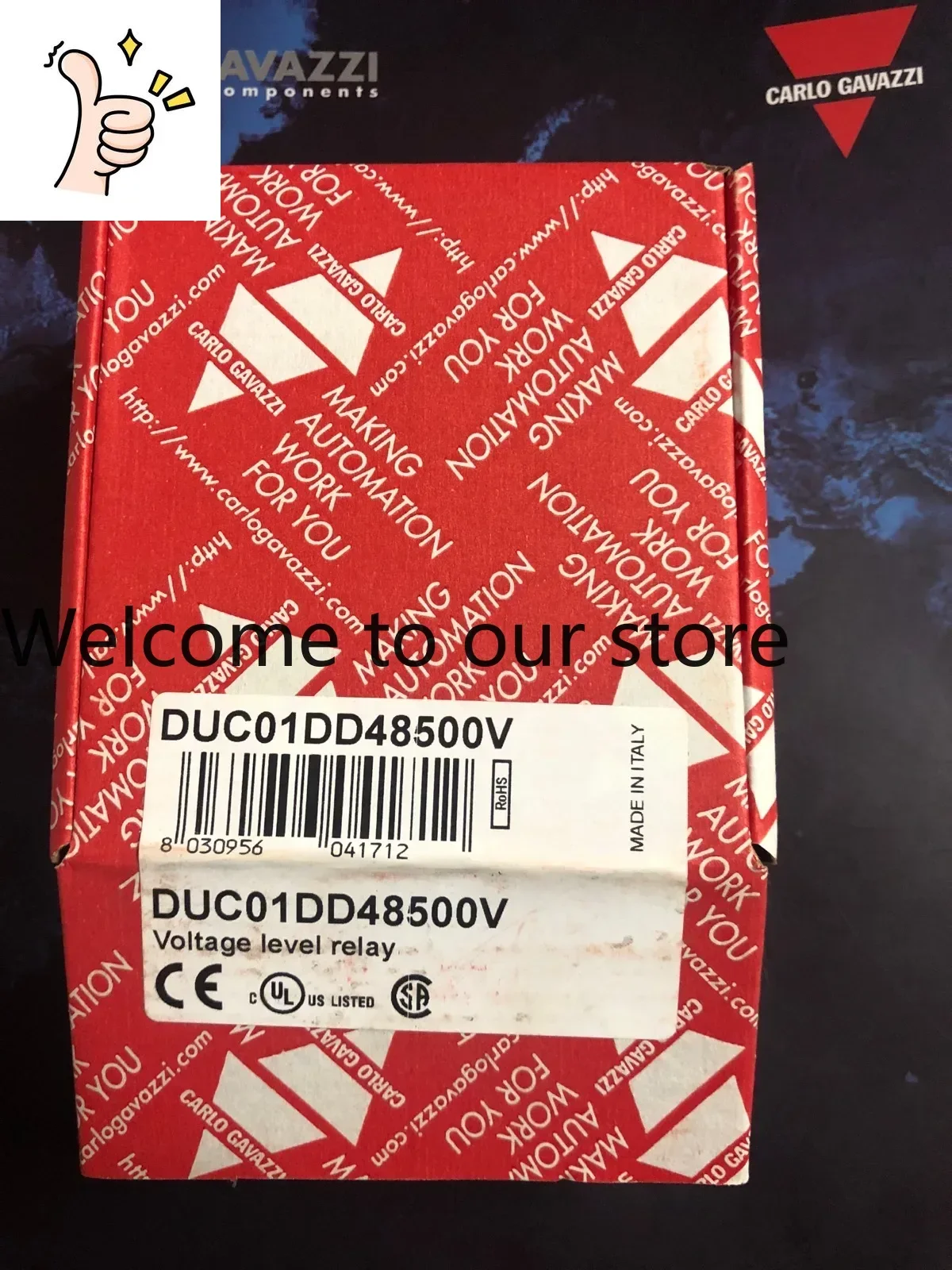 DUC01DD48500V Swiss Jiale CARLOGAVAZZI Three-phase Overvoltage Undervoltage Monitoring Protector
DUC01DD48500V Swiss Jiale CARLOGAVAZZI Three-phase Overvoltage Undervoltage Monitoring Protector