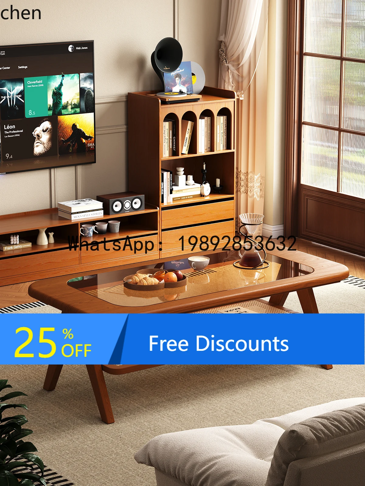 X1 all solid wood coffee table living room premium balcony small apartment glass minimalist medieval rattan tea table
X1 all solid wood coffee table living room premium balcony small apartment glass minimalist medieval rattan tea table