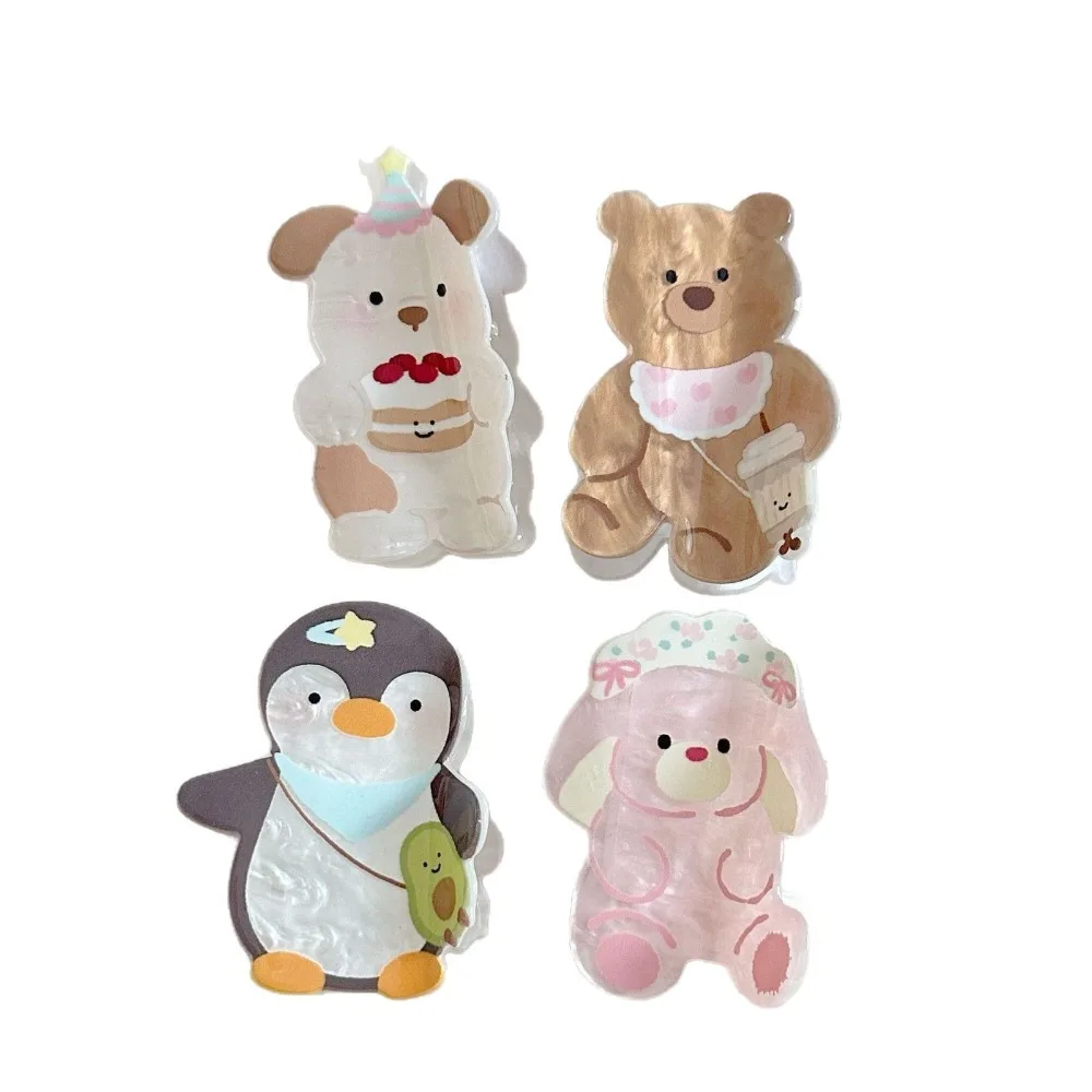 Simple Bear Cartoon Shark Clip Rabbit Penguin Acrylic Hair Claw Headwear Hair Accessories Animal Shark Clip Daily
Simple Bear Cartoon Shark Clip Rabbit Penguin Acrylic Hair Claw Headwear Hair Accessories Animal Shark Clip Daily